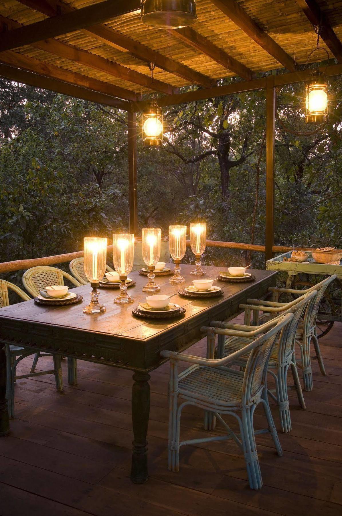Baghvan Pench National Park - A Taj Safari Lodge Behrai Ресторан фото